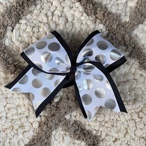 POLKA DOT CHEER BOW